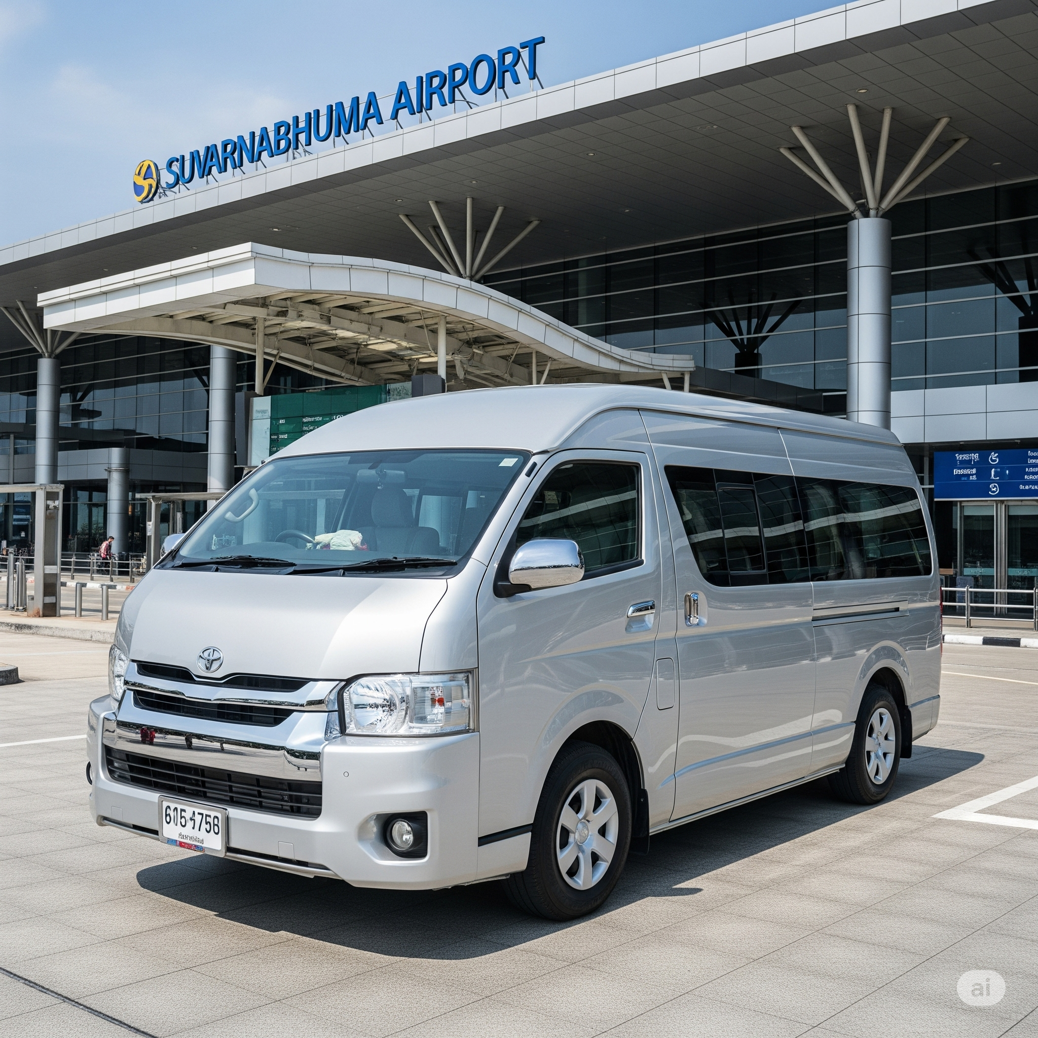 Kasem Van Taxi service for airport transfer in Bangkok